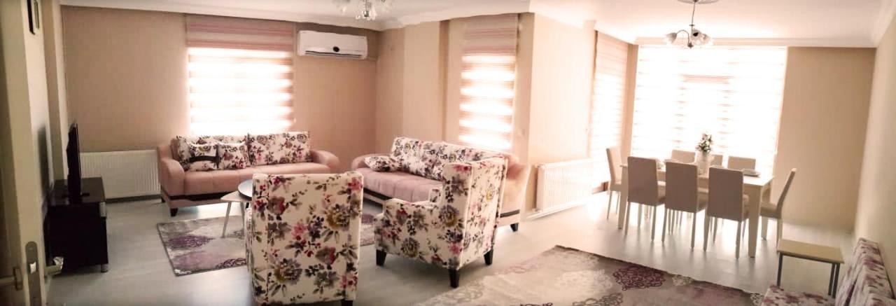 Defne Gold Aparthotel Trabzon Bagian luar foto