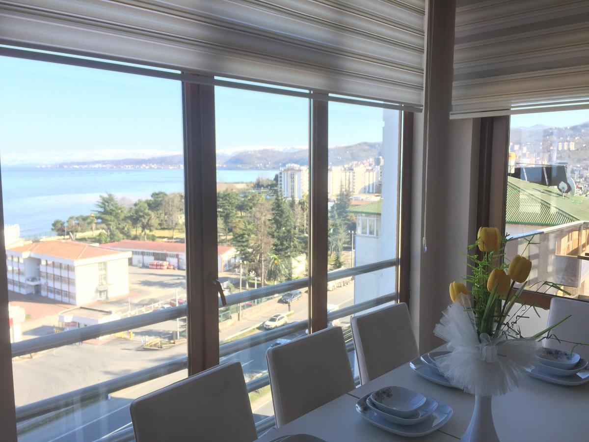Defne Gold Aparthotel Trabzon Bagian luar foto
