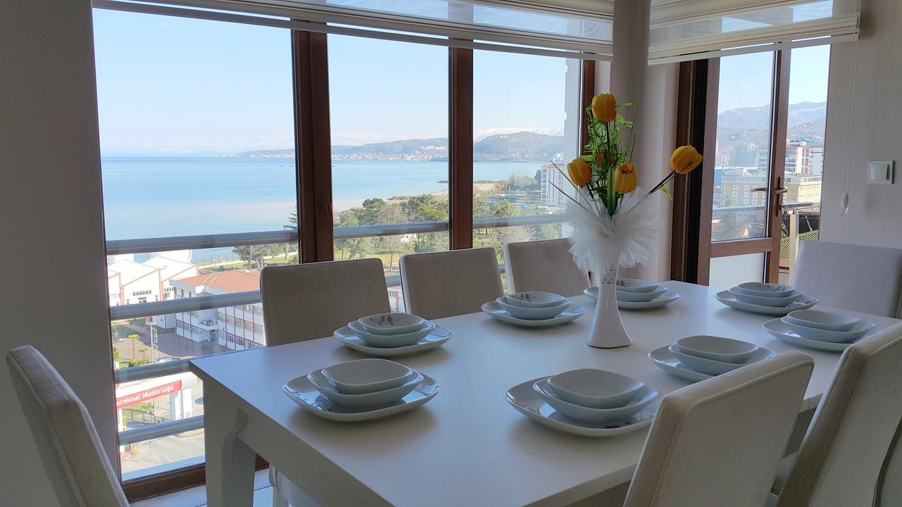 Defne Gold Aparthotel Trabzon Bagian luar foto