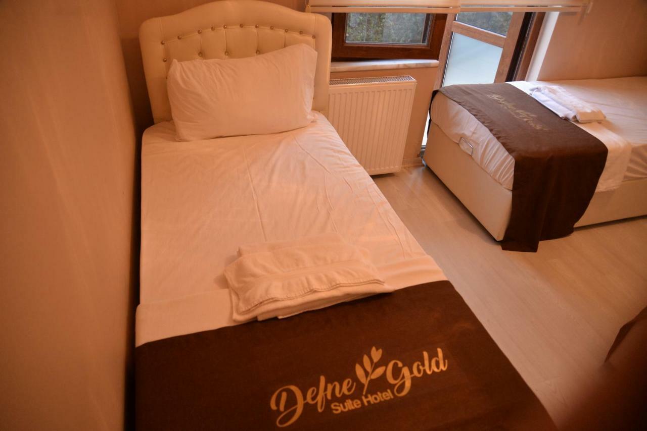 Defne Gold Aparthotel Trabzon Bagian luar foto