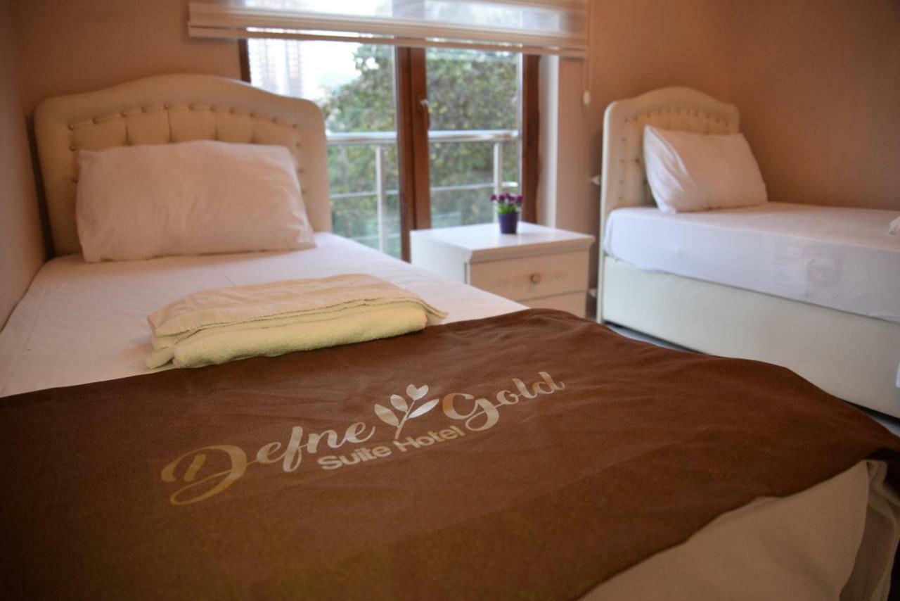Defne Gold Aparthotel Trabzon Bagian luar foto