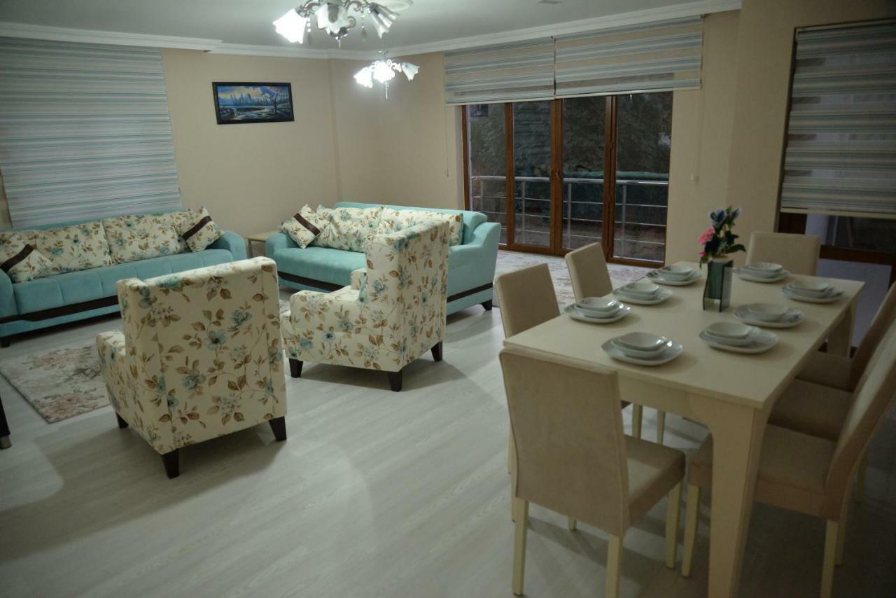 Defne Gold Aparthotel Trabzon Bagian luar foto