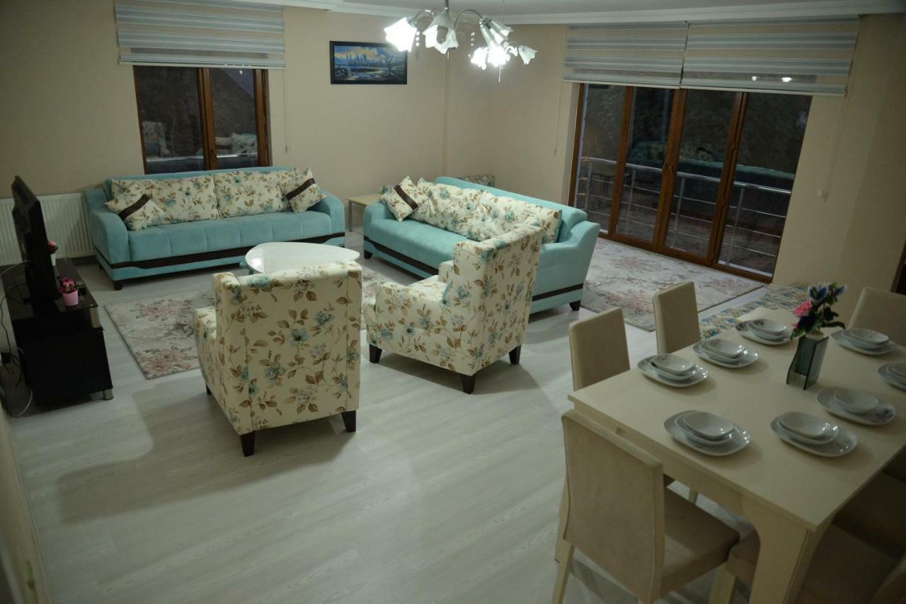 Defne Gold Aparthotel Trabzon Bagian luar foto
