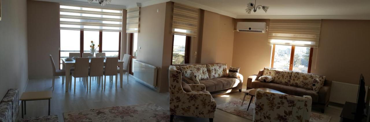 Defne Gold Aparthotel Trabzon Bagian luar foto